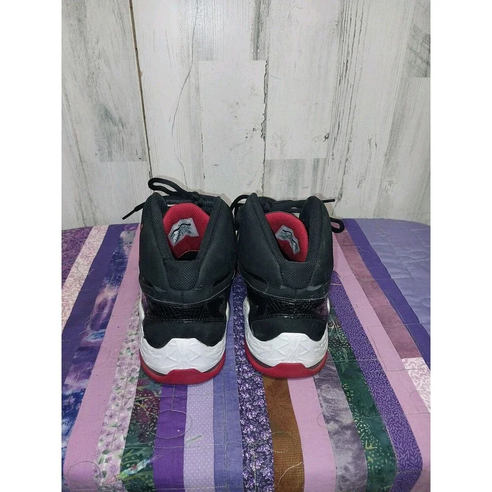 Jordan Alpha 3% Black&Red Men’s Size 13 Basketball High Top Shoes